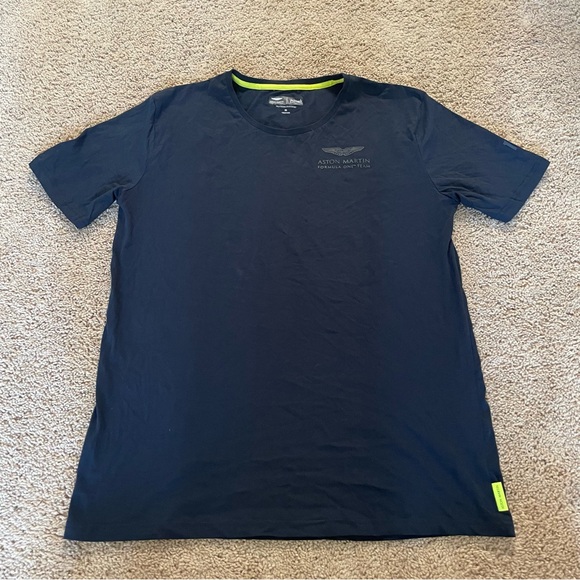 Aston Martin Formula One Team Official Driver LS18 Black Lance Stroll Size XL - Picture 3 of 14